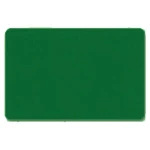 Plastkort gr&oslash;n blank 0.76 mm