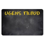 Plastkort &ldquo;Grafit&rdquo; &ndash; Ugens Tilbud