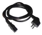 Str&oslash;m kabel (220v) - 100-150cm - Brugt/Used