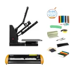 Makerspace Pakke med Expert II 24 Sk&aelig;replotter og Max armor - Semiautomatisk Varmepresser