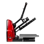 SkilPro Semi-automatisk varmepresser med rulleplade - 38x38 cm