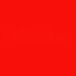 Fluorescerende folie r&oslash;d 63 cm x 6 m