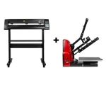 Start pakke med Semi-automatisk varmepresser og Redsail Sk&aelig;replotter 70 cm