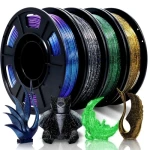 SKILPRO - PLA++ Glitter luminous starry - Starry blue - 1kg