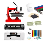Skiltepakke med RX2-61 Sk&aelig;replotter, 4i1 varmepresser og A3 sublimations printer
