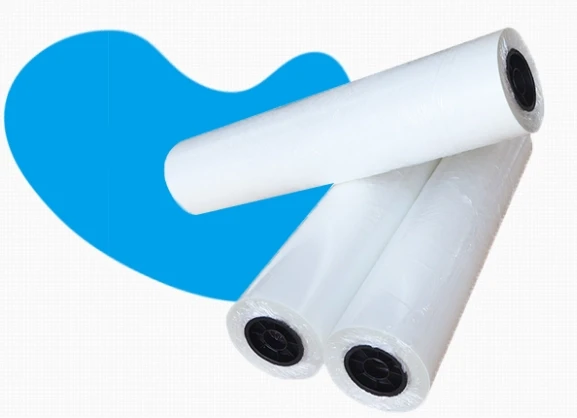 Direkte til film - Folie 100m x 30cm | Transparant DTF Folie til Tekstiltryk Direct-to-film - film - 100m - 30cm