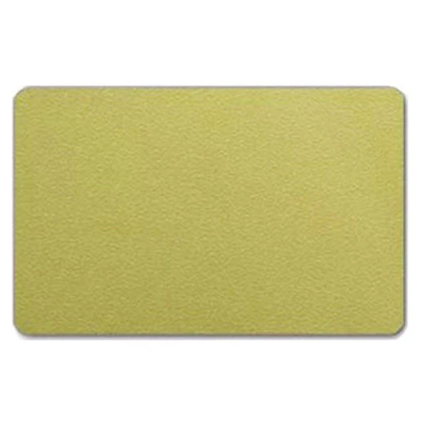 Plastkort guld 0,76 mm