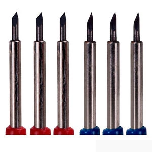6 stk. knivpakke, Roland - Redsail Standard knive 45&ordm;, offset 0.25mm [ZEC-U5025 & NRRE4525 & zec-u1715]