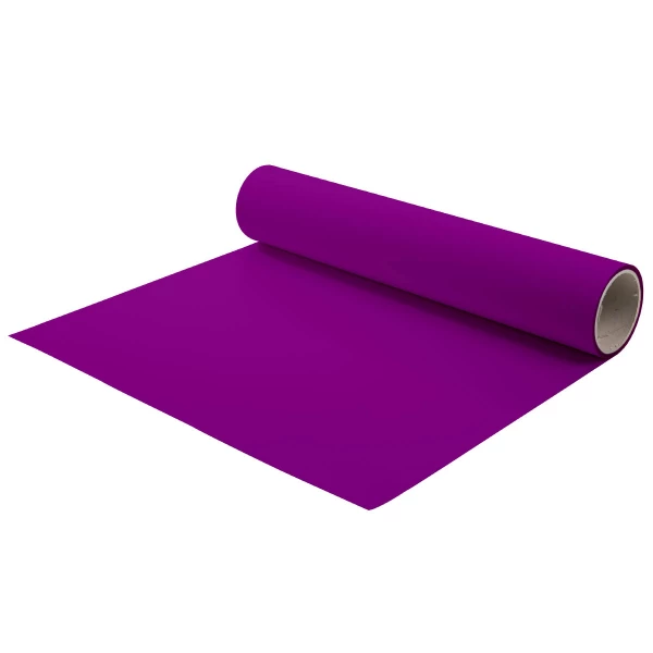 Blomme - Plum - 459 | Oeko-Tex Certificeret Hotmark Stryge Folie - Holdbar og Elastisk Transfer Løsning Blomme - Plum - 459