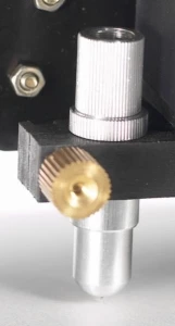 Alu Knivholder med magnetisk kugleleje til Redsail skæreplotter - 45mm kort model Alu Knivholder med magnetiseret kugleleje til Redsail skæreplotter - 45mm kort model