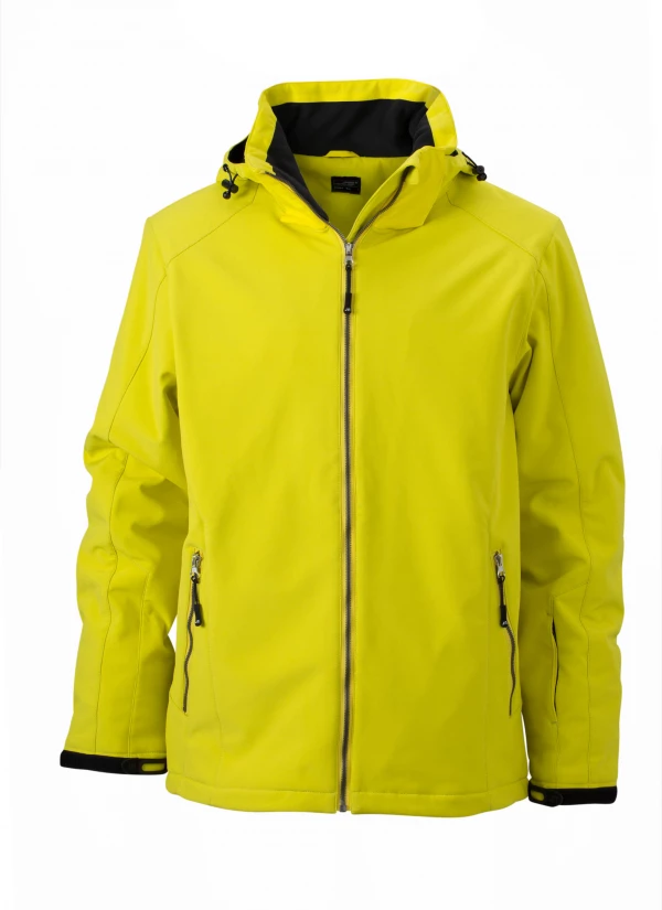 JAMES & NICHOLSON HERRE VINTERSPORT JAKKE - Køb Elastisk og Vindtæt Softshell Jakke i Dag JAMES & NICHOLSON MEN'S WINTERSPORT JACKET