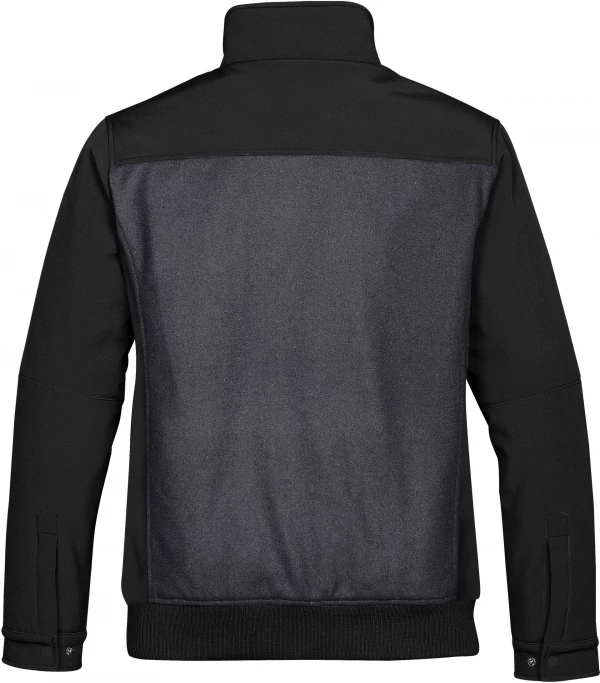 Youth Barrier Wool Bonded Club Jacket with Adjustable Tabs and Quilted Polyfill YOUTH BARRIER WOOL BONDED CLUB JACKET