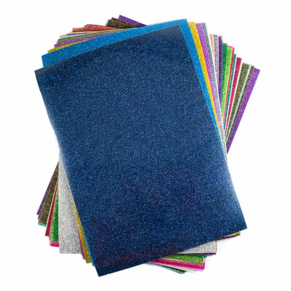 Chemica Bling Bling Sæt - 39 Farver A4 - Fantasi Pakke til Kreative Projekter Chemica Bling Bling - komplet sæt med 39 farver - A4 størrelse