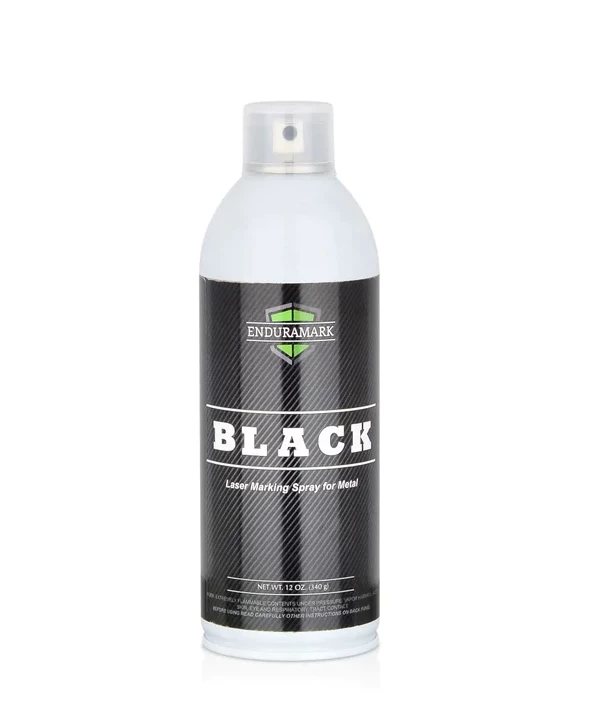 Enduramark - Laser Spray til Metal - Black/Sort - 340g