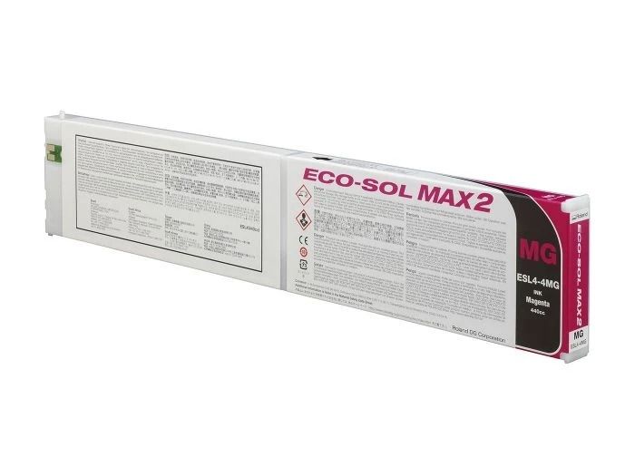Eco-sol Max 2 440ml Magenta - Levende Farver til Professionelle Skilte og Tryk Eco-sol Max 2 - 440ml - Magenta