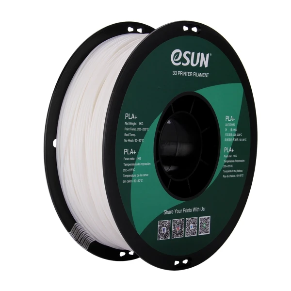 eSUN - PLA+ - White - 1.75mm - 1kg