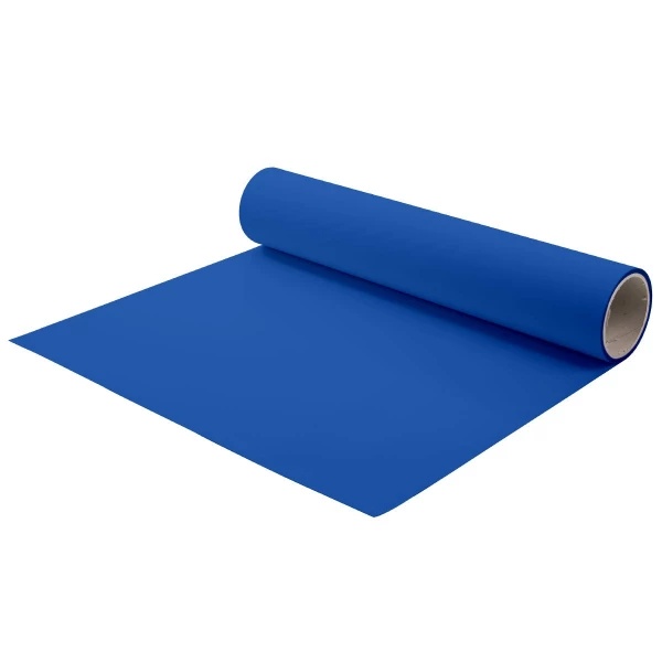 Hotmark revolution Royal Blå - Certificeret, elastisk stryge folie til tøj Hotmark revolution Royal Blå - Royal Blue - 309