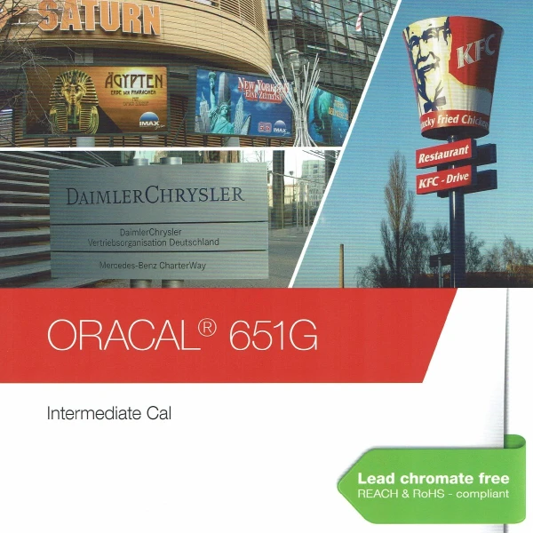 Oracal 651 Farvekort – Oversigt over alle farver | Køb Oracal 651 Folie Oracal 651 farvekort