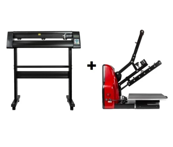 Start pakke med Semi-automatisk varmepresser og Redsail Skæreplotter 70 cm Start pakke med Semi-automatisk varmepresser og Redsail Skæreplotter 70 cm