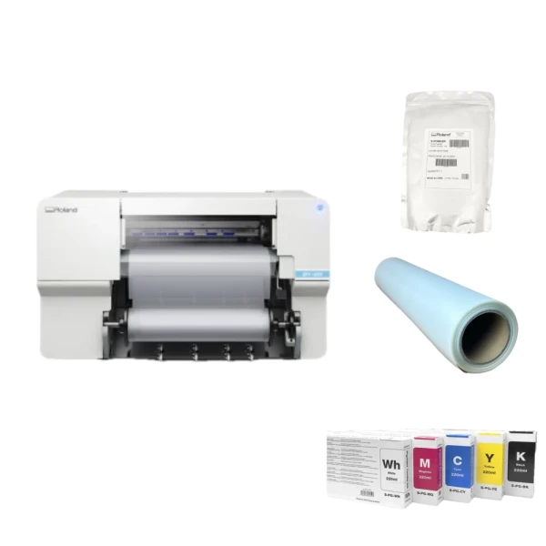 Komplet Roland BY-20 pakke til D-T-F Print