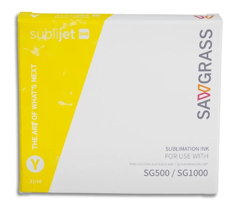 Sawgrass SubliJet UHD Gul Blæk 31 ml til SG500 og SG1000 - Perfekt Farvepræcision og Kvalitet Sawgrass SubliJet UHD - Yellow - 31ml til SG500 og SG1000