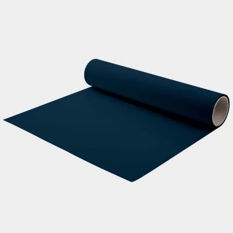 Stahls Tekstil folie navy blue 5 m -10 m & 20 m ruller