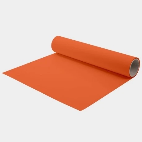 Stahls Tekstil folie orange 5 m -10 m & 20 m ruller