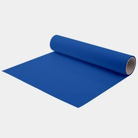 Stahls Tekstil folie royale blue 5 m -10 m & 20 m ruller