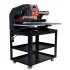 Pneumatisk Dobbeltstation Automatisk 40 x 50 cm Varmepresse med Laserpositionering
