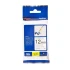 Brother original TZe-FX231 tape &ndash; sort p&aring; hvid, 12 mm bred